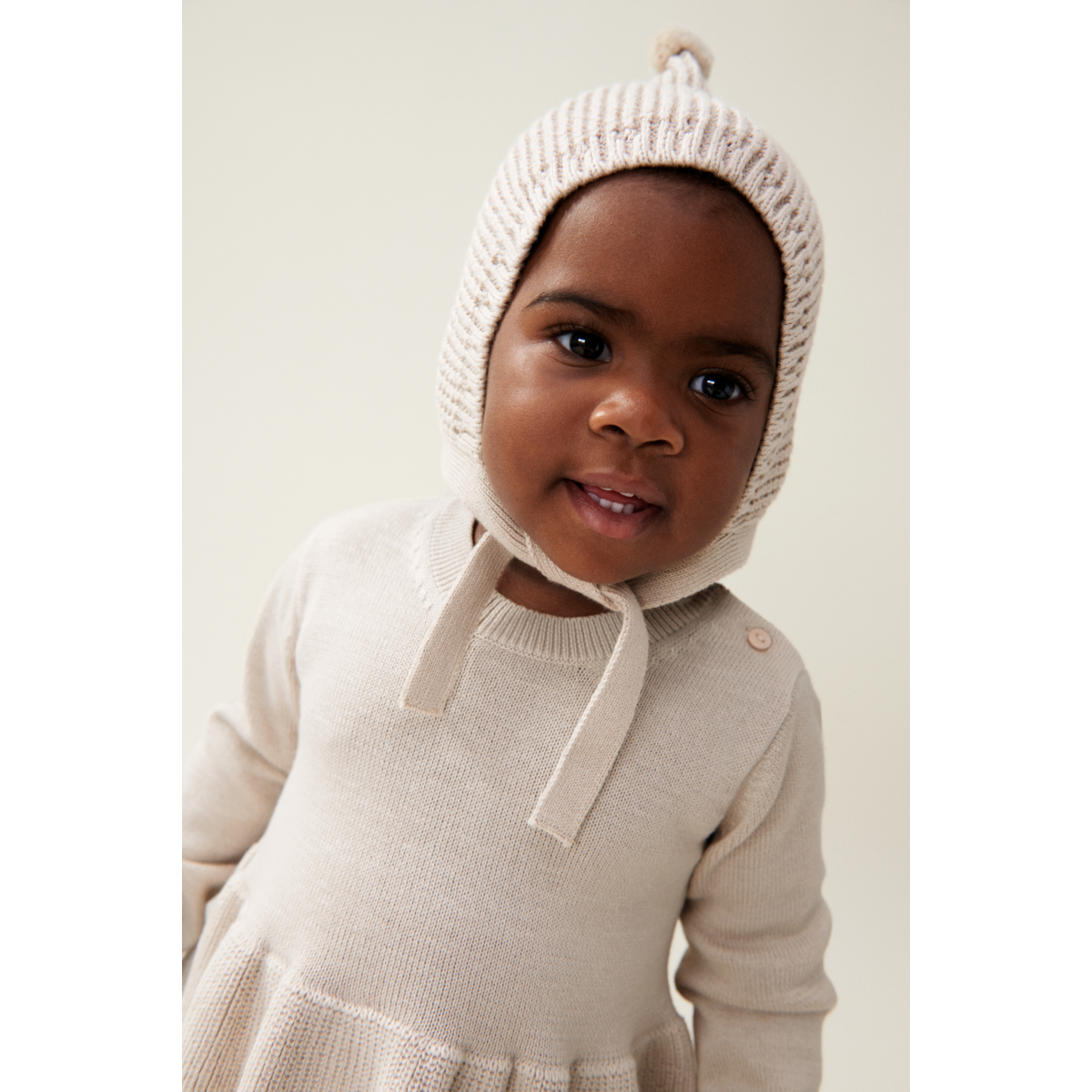 Fresia Baby Mütze - Sandy