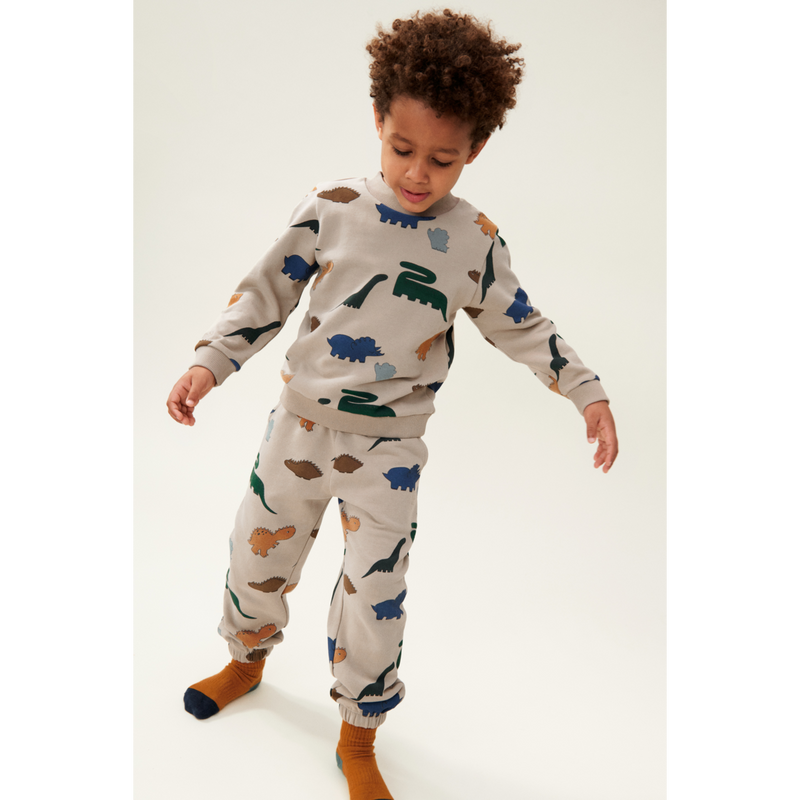 Liewood Inga Jogginghose - Dinosaurs / Mist - Jogginghose