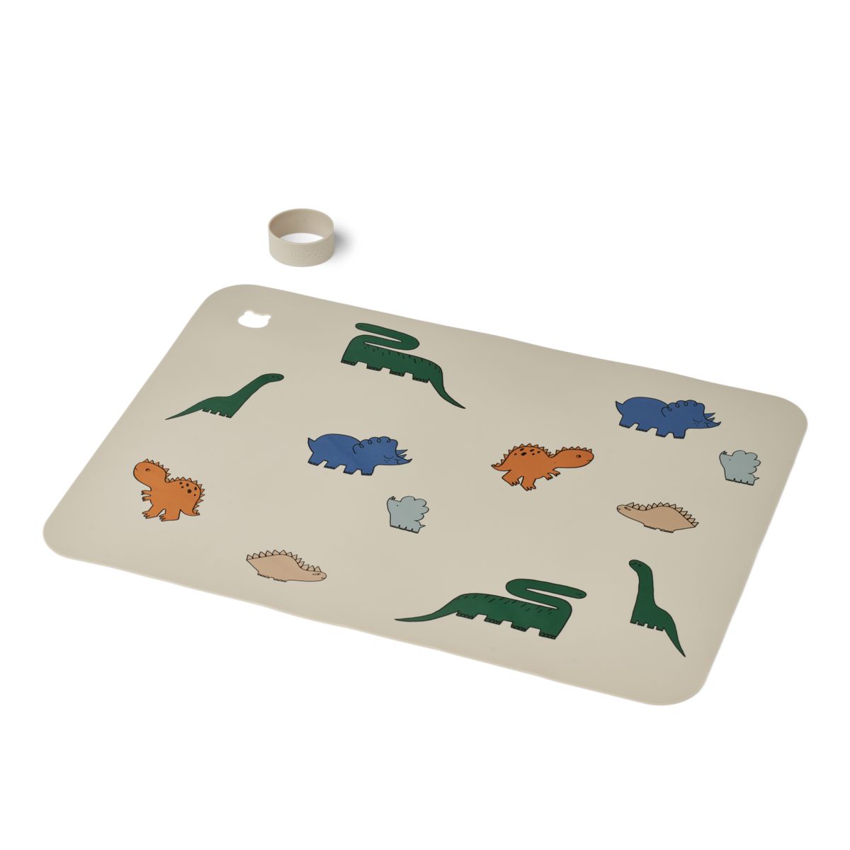 Liewood JUDE Bedrucktes Tischset - Dinosaurs / Mist - Tischset