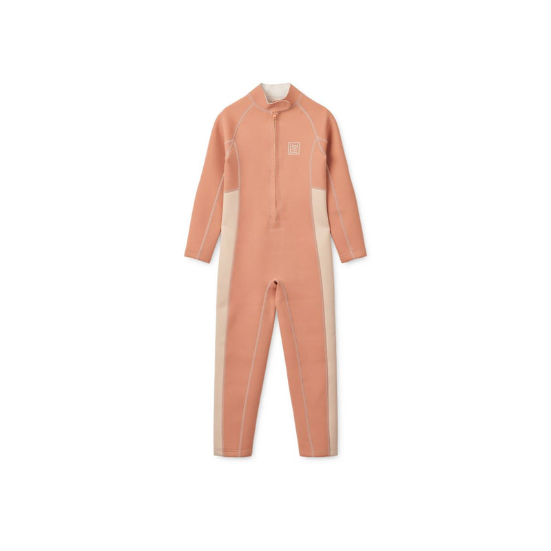 Liewood Maverick Langarm-Nassanzug - Tuscany rose - Badeanzug