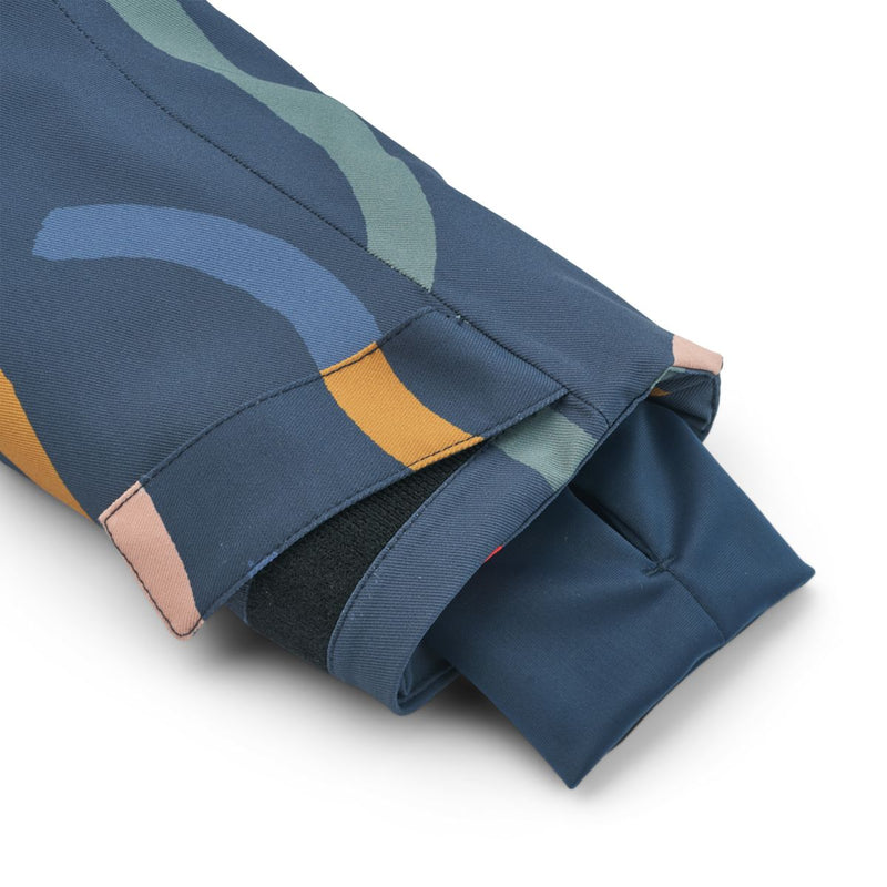 Liewood Kalle Schneejacke - Graphic swirls / Classic navy - Jacke