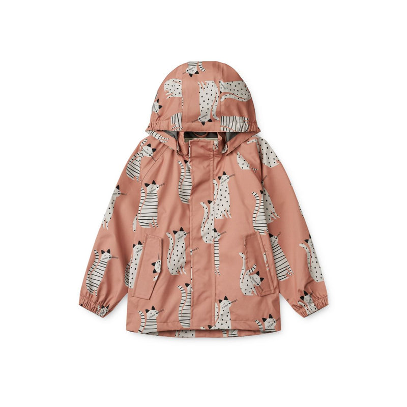 Liewood Pedia Jacke - Cat / Tuscany rose - Jacke