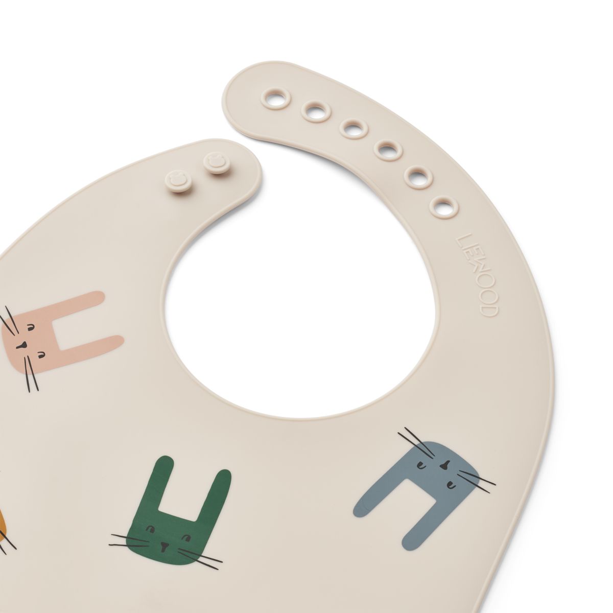 Liewood Tilda Silikon Lätzchen 2er Pack - Bunny / Sandy - Lätzchen