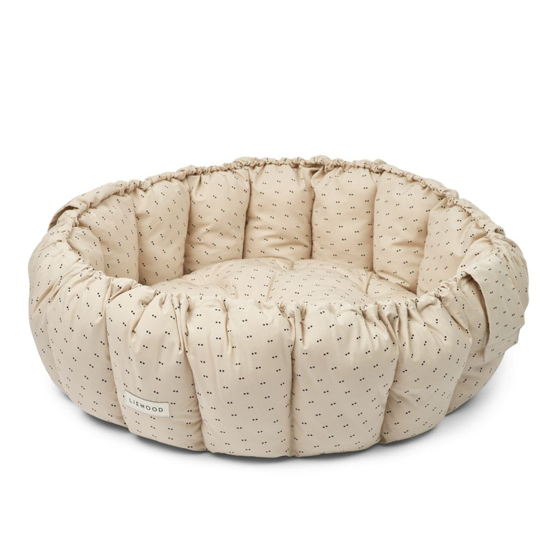 Liewood Ola Baby-Aktivitätsnest - Double dot / SIlver lining - Baby nest