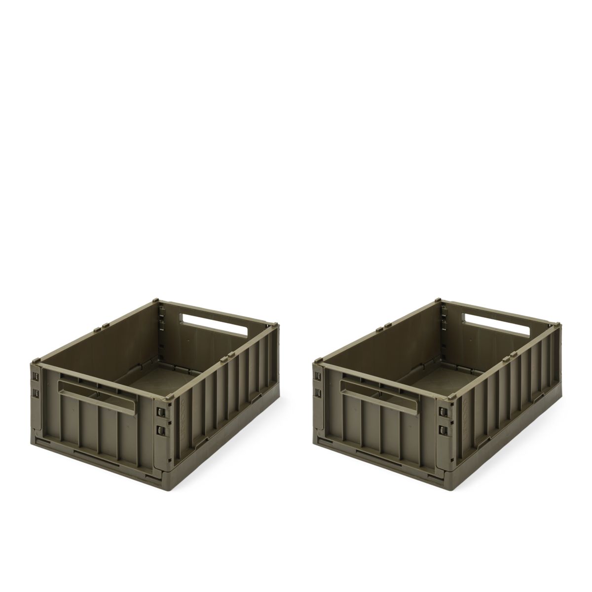 Liewood WESTON Aufbewahrungsbox Medium, 2er-Pack - Army brown - Aufbewahrungsbox