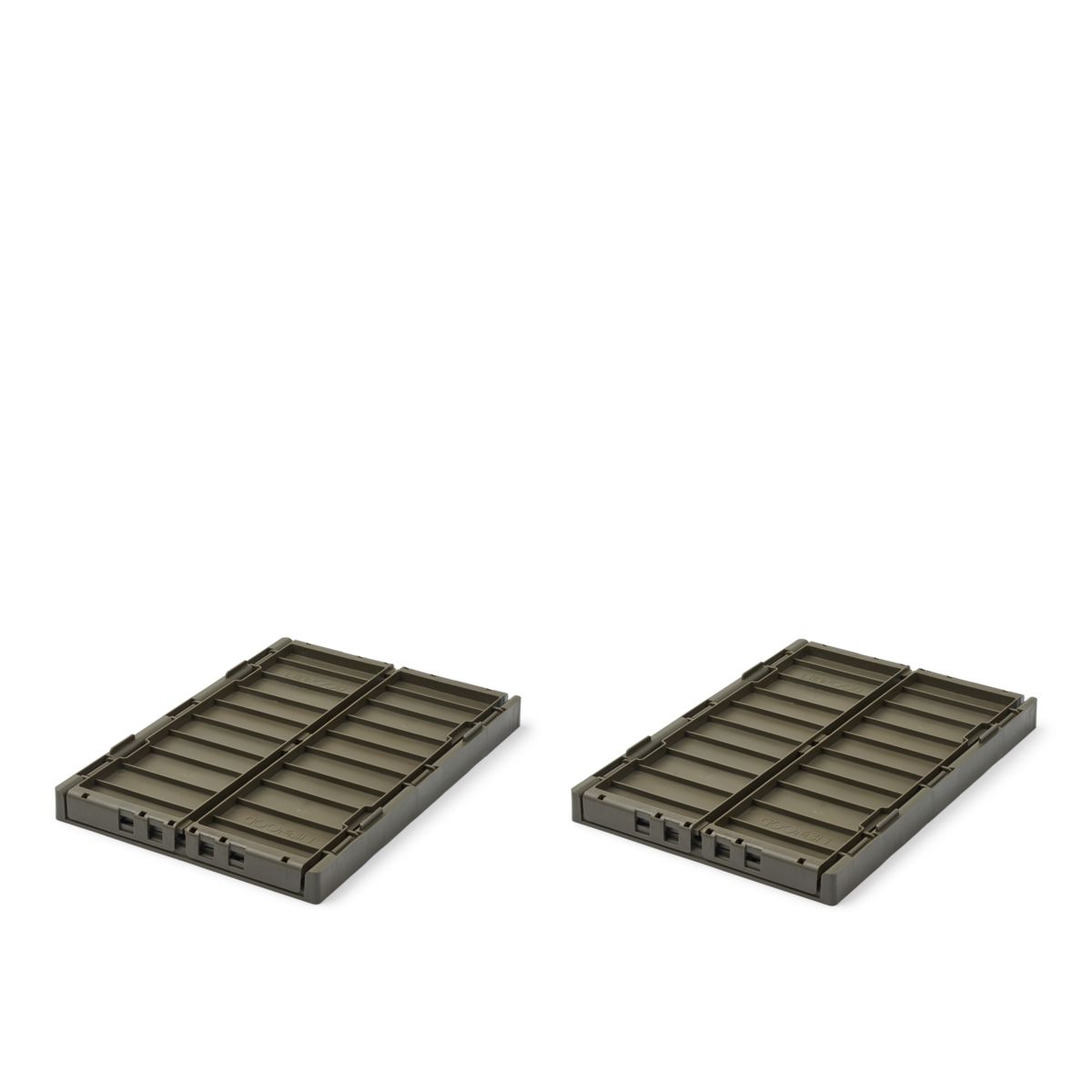 Liewood WESTON Aufbewahrungsbox Medium, 2er-Pack - Army brown - Aufbewahrungsbox