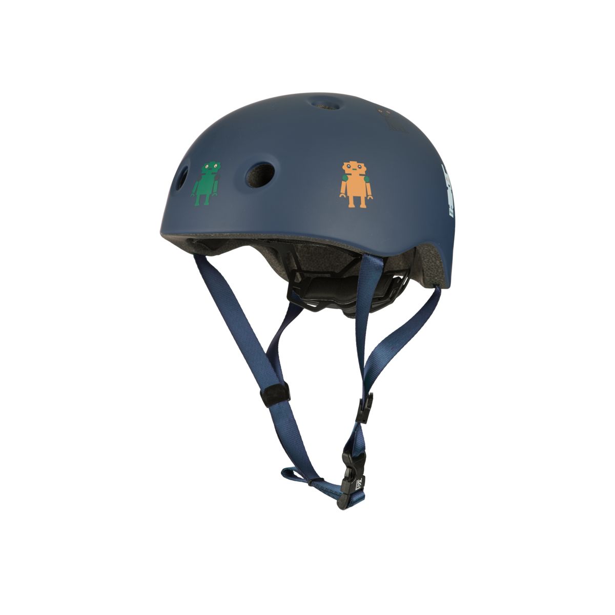 Liewood Hilary Fahrradhelm - Robots / Indigo blue - FAHRRADZUBEHÖR
