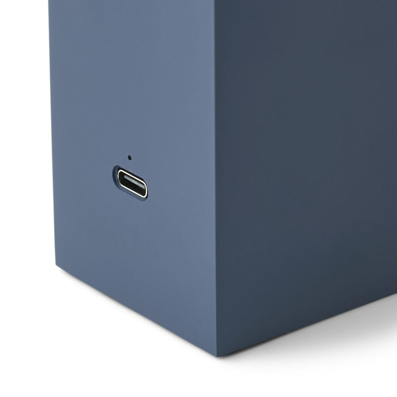 Hyppolite Tragbare Lampe - Indigo blue