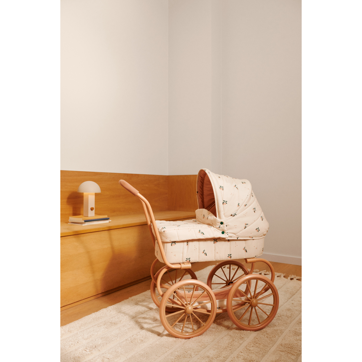 Liewood Adaline Puppenwagen - Peach / Sea shell - PRETENDES SPIEL