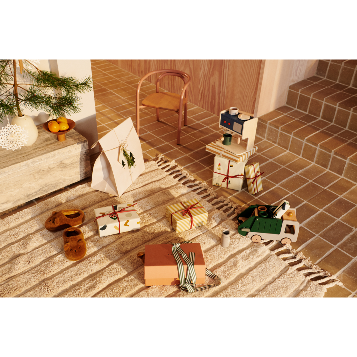 Liewood Titouan Espressomaschine - Indigo blue multi mix - PRETENDES SPIEL