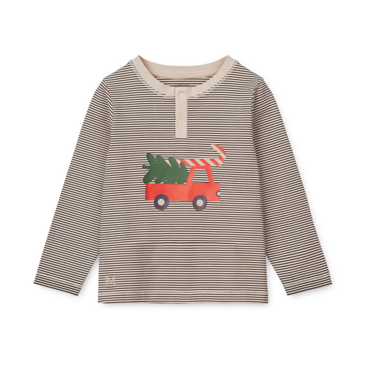 WILHELM Bedrucktes Pyjama-Set - Holiday vehicle  / Stripe navy