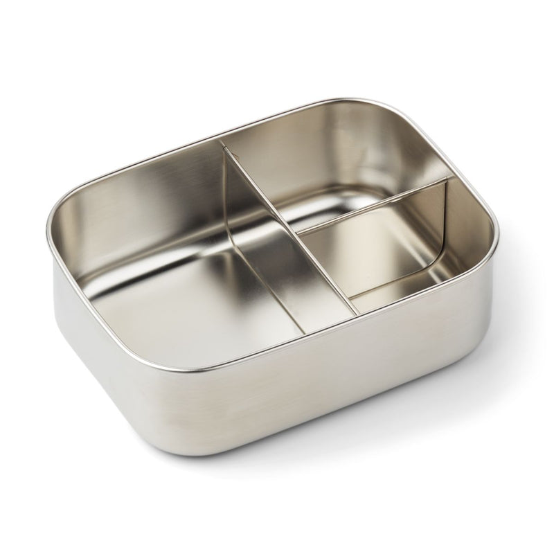Liewood Arthur bedruckte Lunchbox - Vehicles/dove blue mix - Brotdose