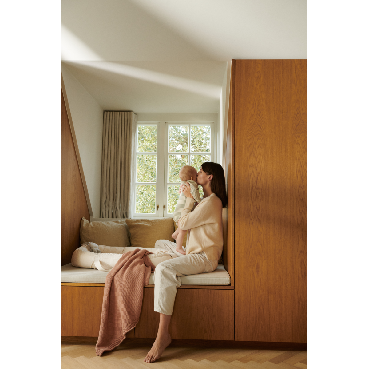 Liewood Gro Babylift / Baby Nest - Confetti sandy - Babylift