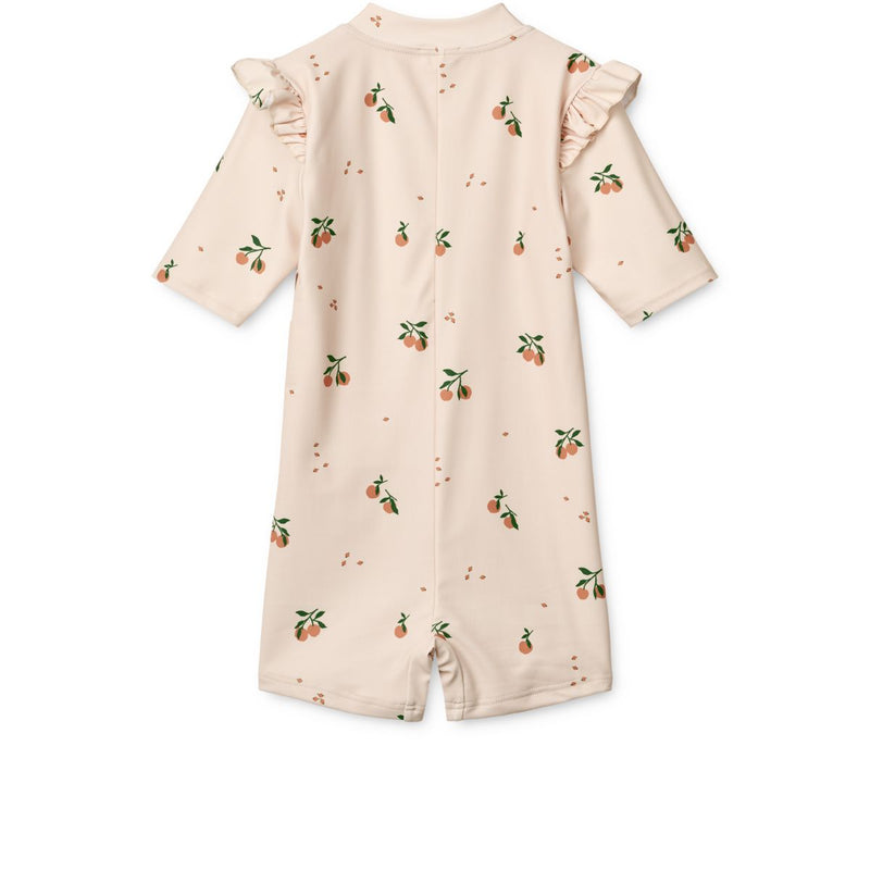 Liewood Amel Badeanzug mit Print in Jumpsuit-Passform - Peach / Sea shell - Badeanzug