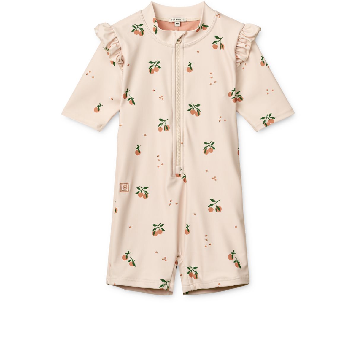 Liewood Amel Badeanzug mit Print in Jumpsuit-Passform - Peach / Sea shell - Badeanzug