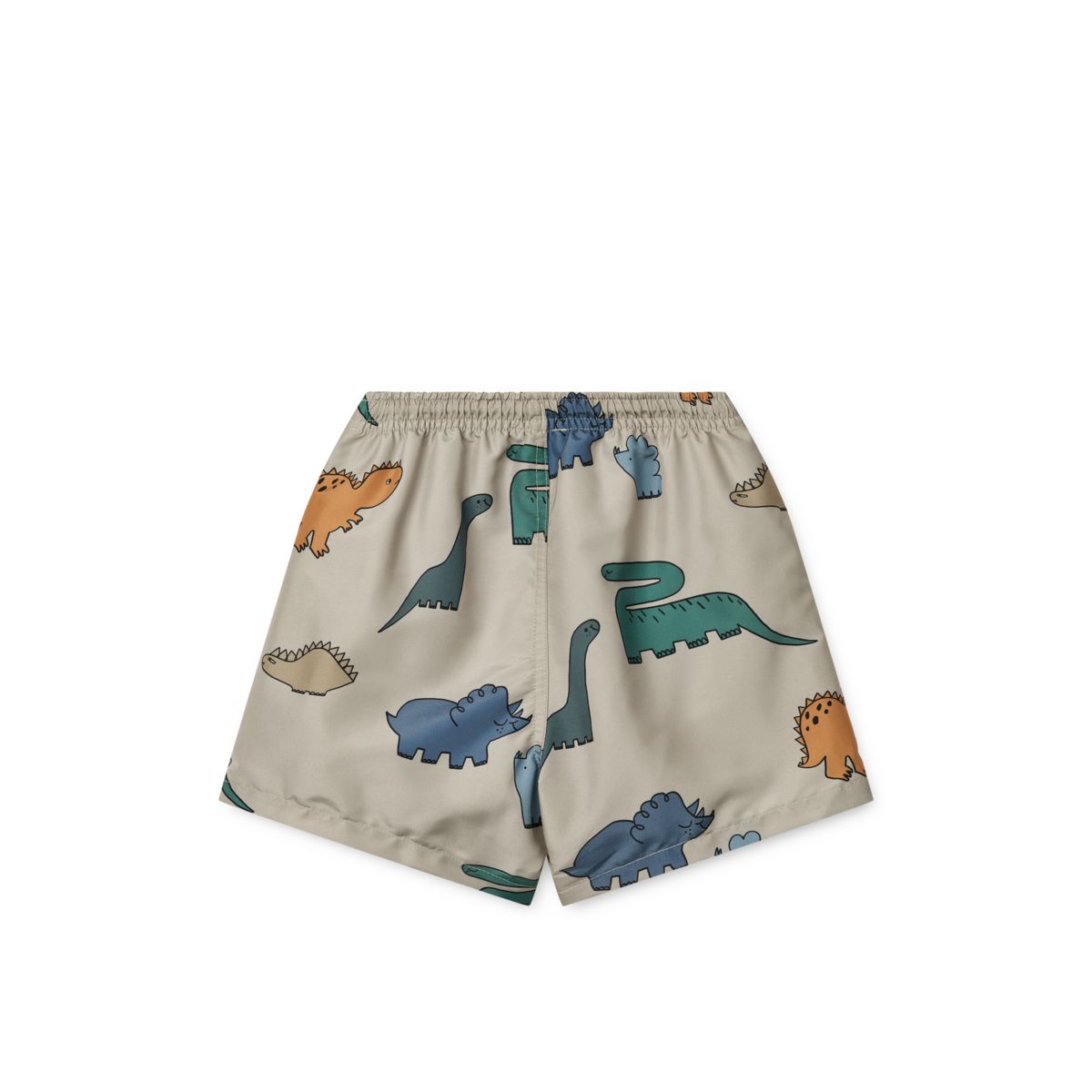 Liewood Duke Printed Board Shorts - Dinosaurs / Mist - BOARD SHORTS