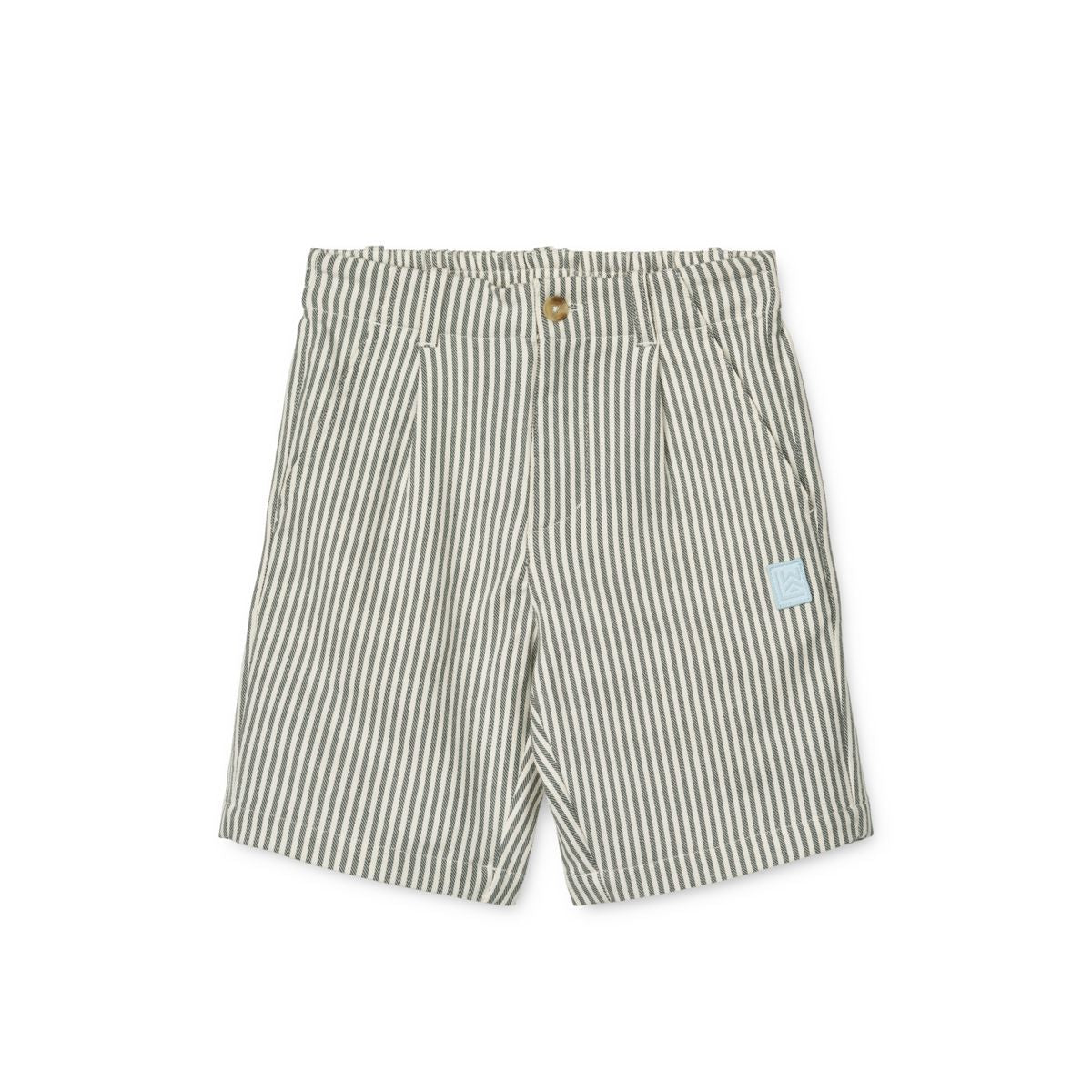 Liewood BARRETT Streifen Shorts - Y/D Stripe Whale Blue / Creme de la Creme - Shorts