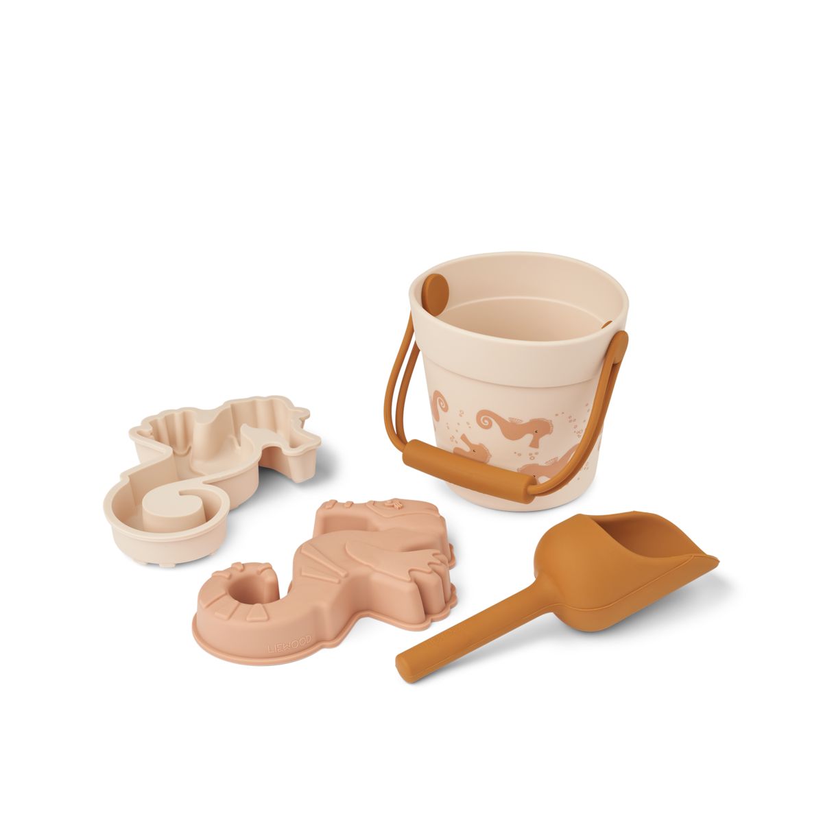 Liewood KIT Mini Seepferdchen Strandset - Seahorse / Apple blossom - SAND TOYS