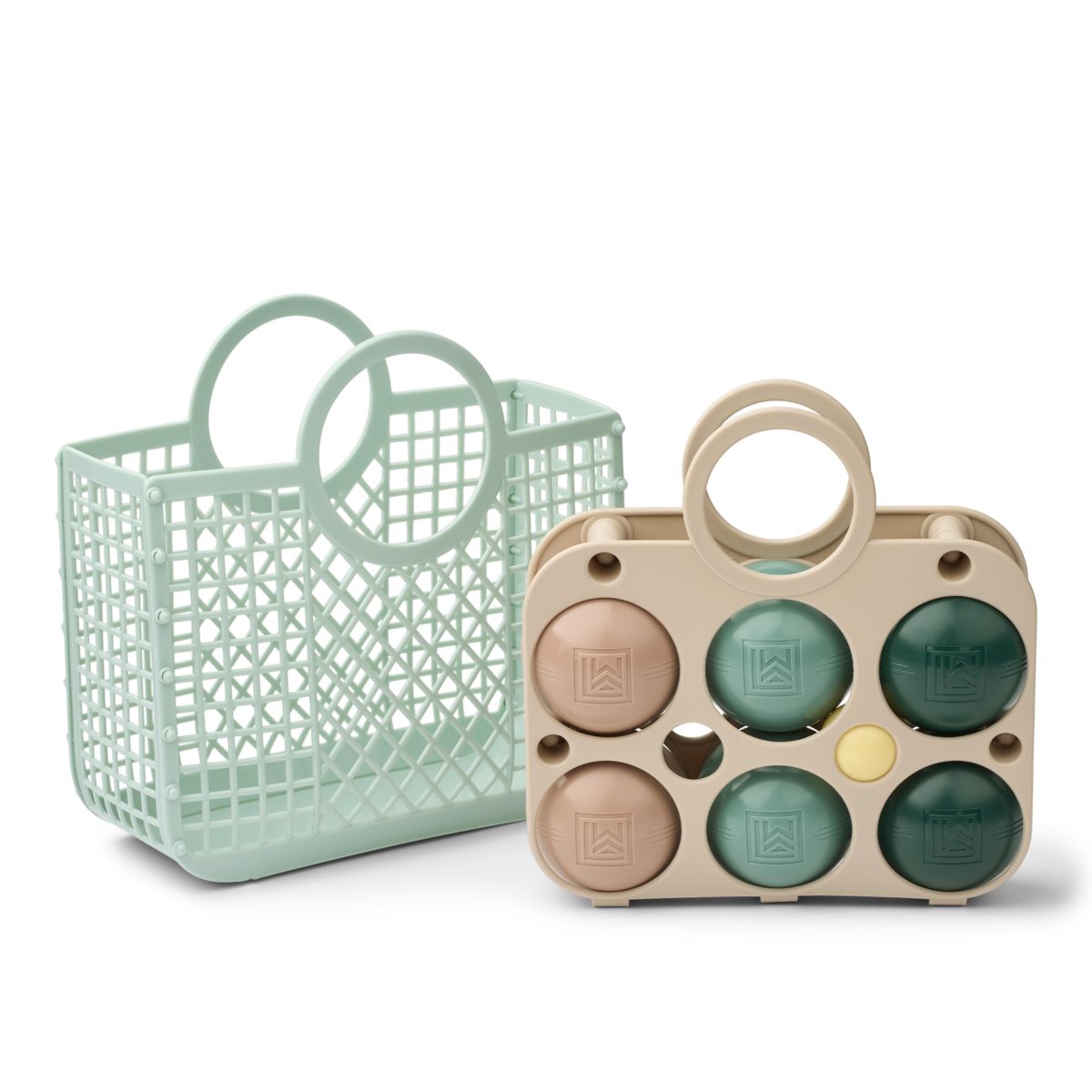 Liewood Emmett Petanque-Set, Tragbar - Sandy multi mix - Gartenspielzeug