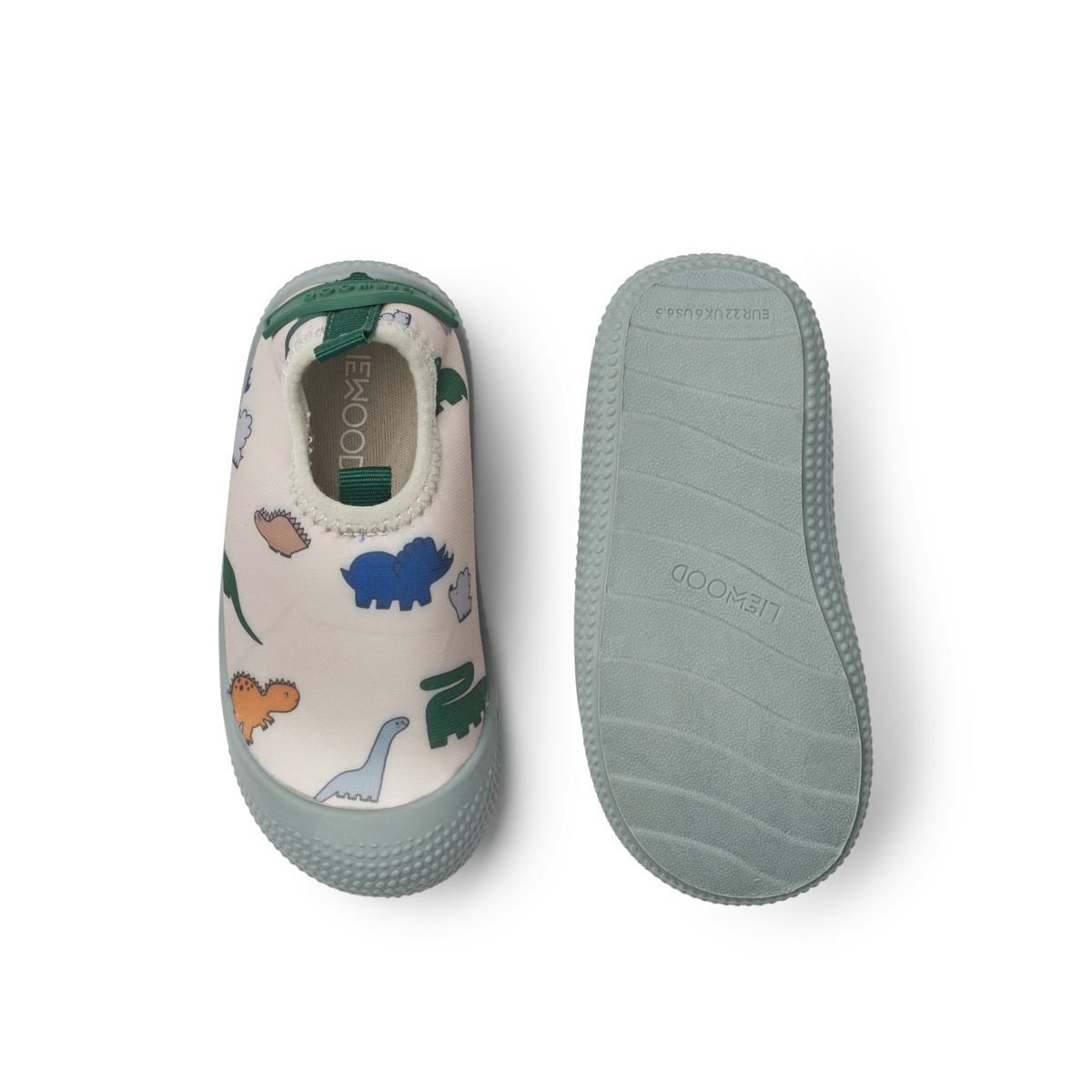 Liewood SANJIA Schuhe - Dinosaurs / Mist - SCHWIMMSCHUH