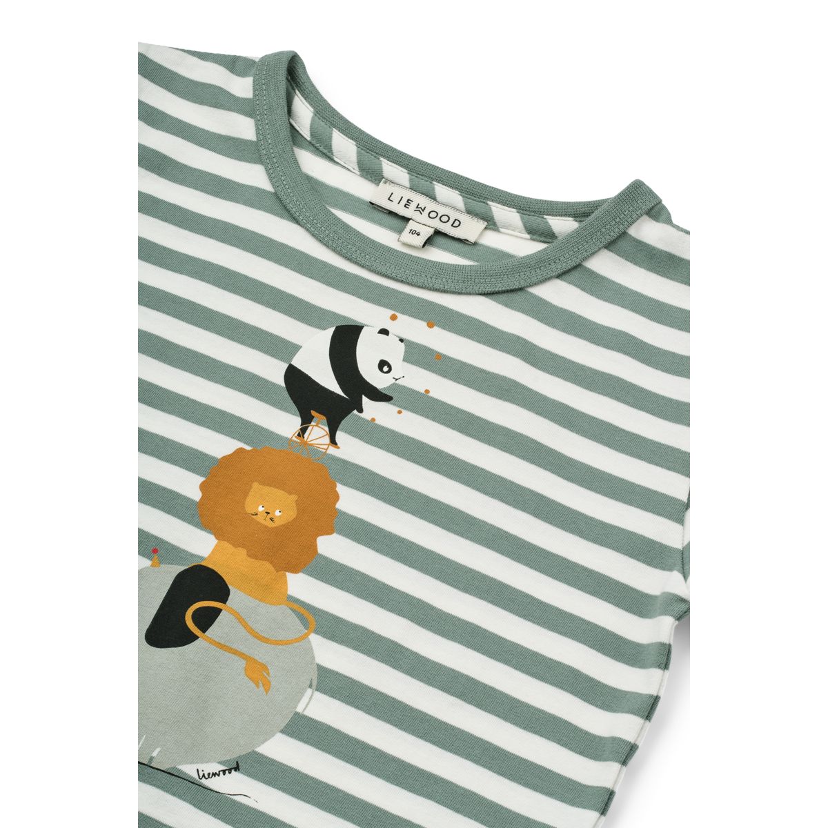 Liewood APIA T-Shirt mit Motiv - Circus / Stripe peppermint / Creme de la creme - T-shirt