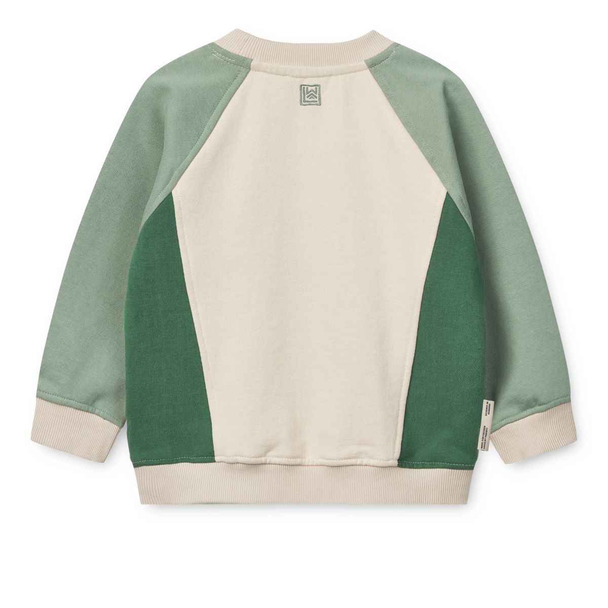 Liewood AUDE Placement Sweatshirt - Liewood Peppermint / Sandy - Sweatshirts