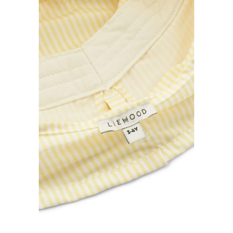 Liewood DAMONA Schwimmhut - Y/D stripe Lemonade / Creme de la creme - Hut & Kappe