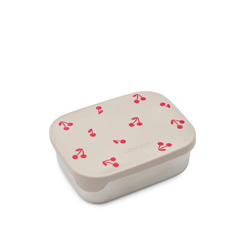 Liewood Arthur bedruckte Lunchbox - Cherries / Sandy - Brotdose