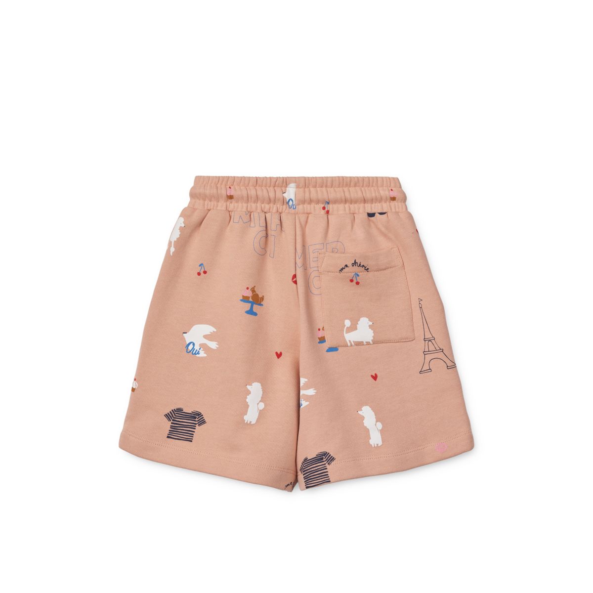 Liewood GRAM Bedruckte Sweatshorts - Paris / Pale tuscany - Shorts