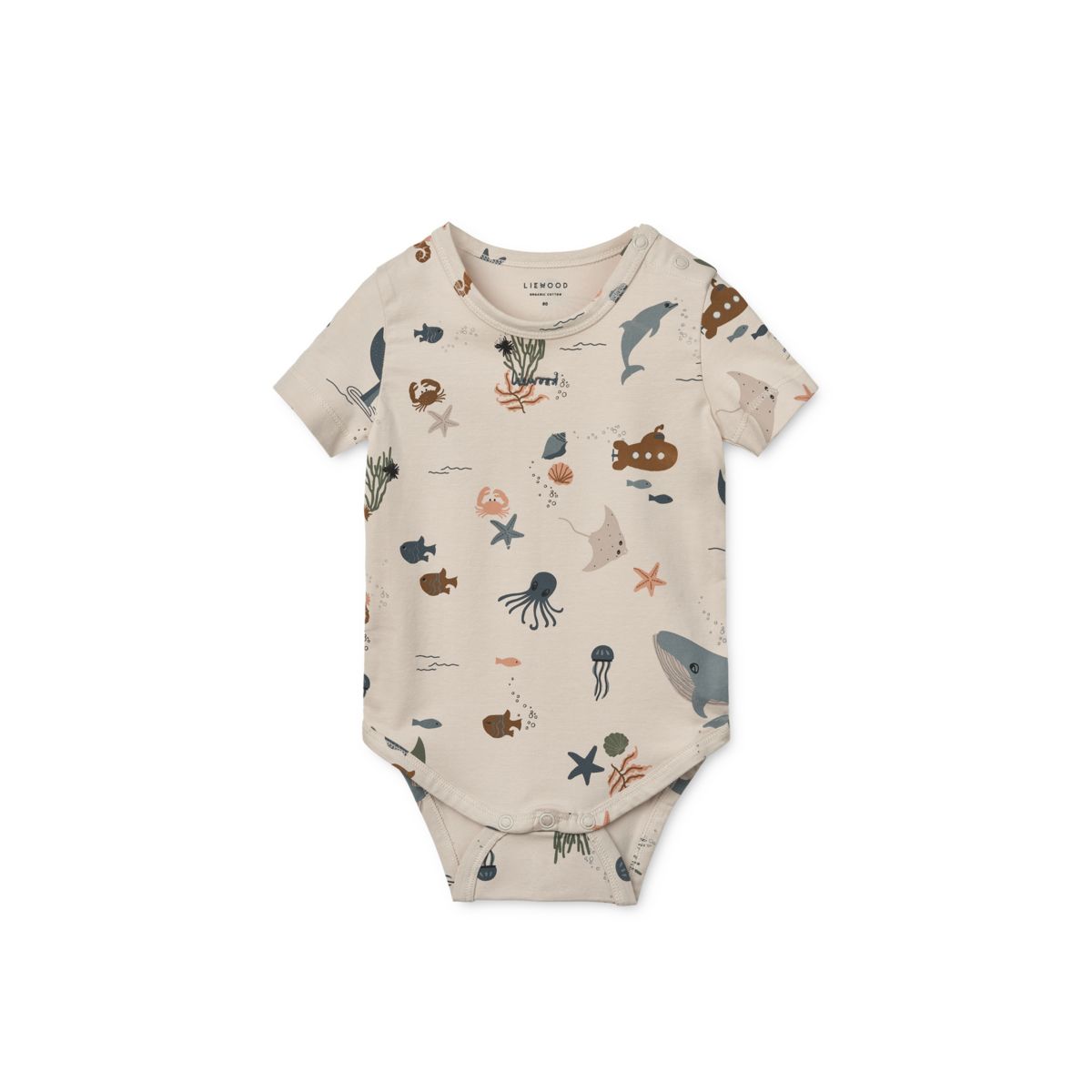 Liewood YANNI Baby Body - Sea creature / Sandy - Body stocking