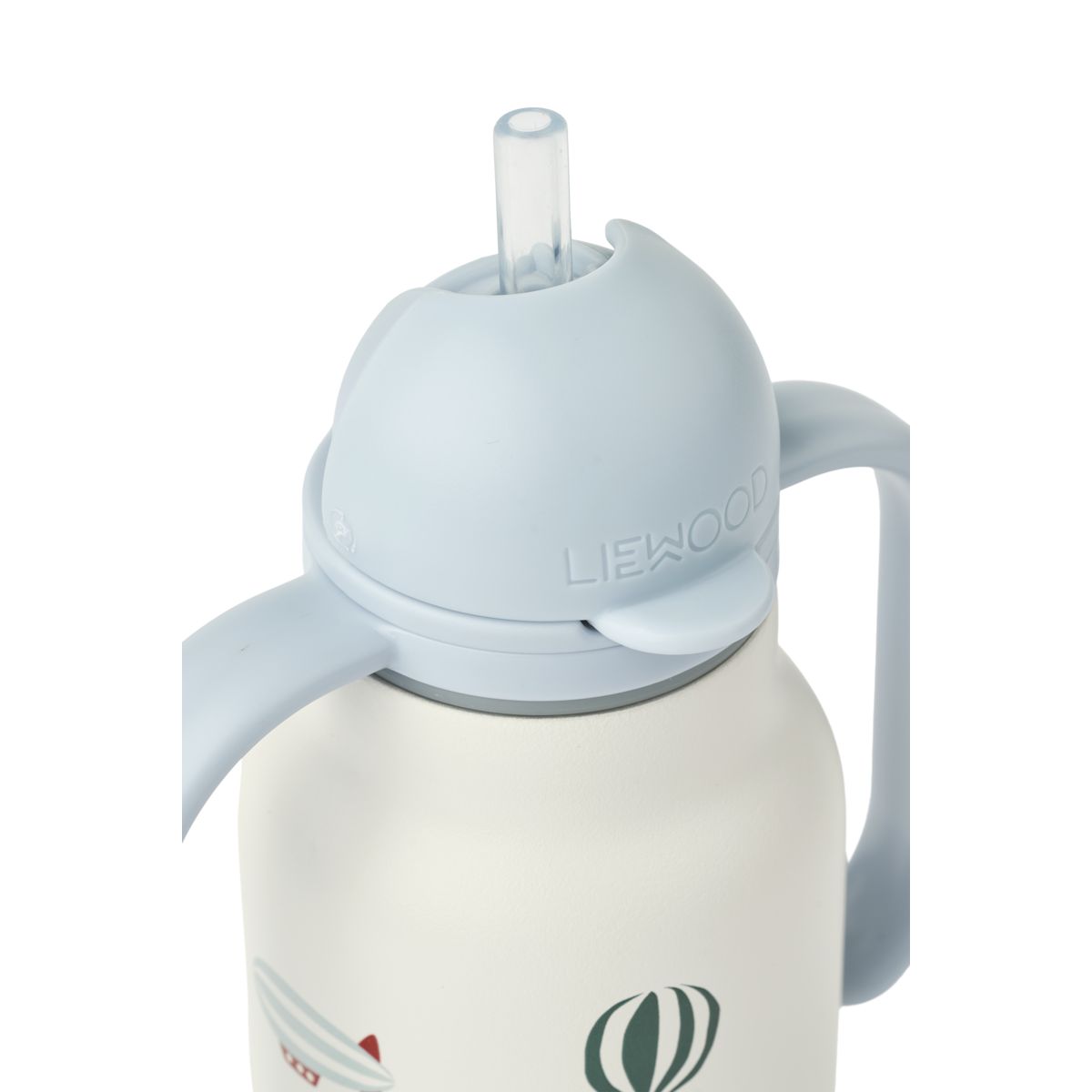Liewood KIMMIE Bedruckte Flasche 250 ml - Aviator / Ecru - Wasserflasche
