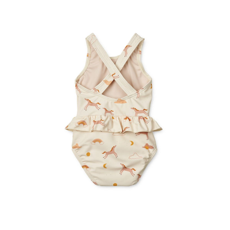 Liewood AMINA Print Baby Badeanzug - Dream / Ecru - Badeanzug