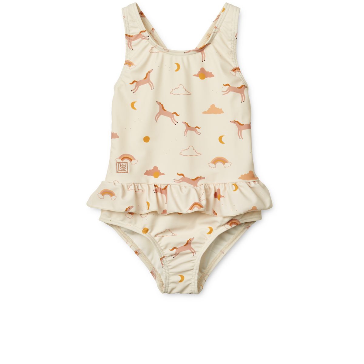 Liewood Amara Printed Swimsuit - Dream / Ecru - SWIMSUIT