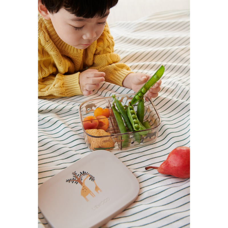Liewood Arthur Tritan Lunchbox - All together / Sandy - Brotdose