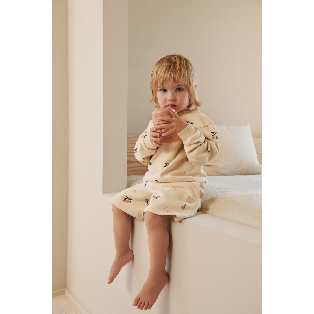 Liewood Bedrucktes Sweatshirt Thora - Peach / Sea shell - Sweatshirts