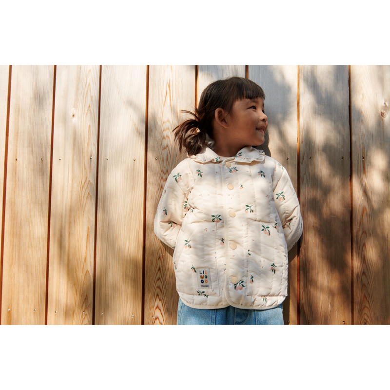 Liewood Bea Steppjacke - Peach / Sea shell - Jacke