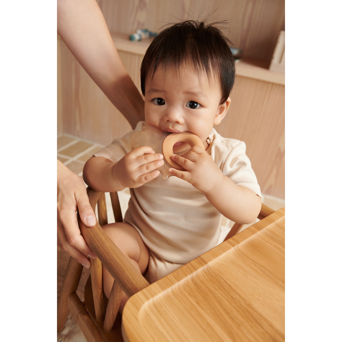 Liewood RITA Elefant Kühlende Beißringe im 2er-Pack - Pale tuscany / Sandy - Beißring