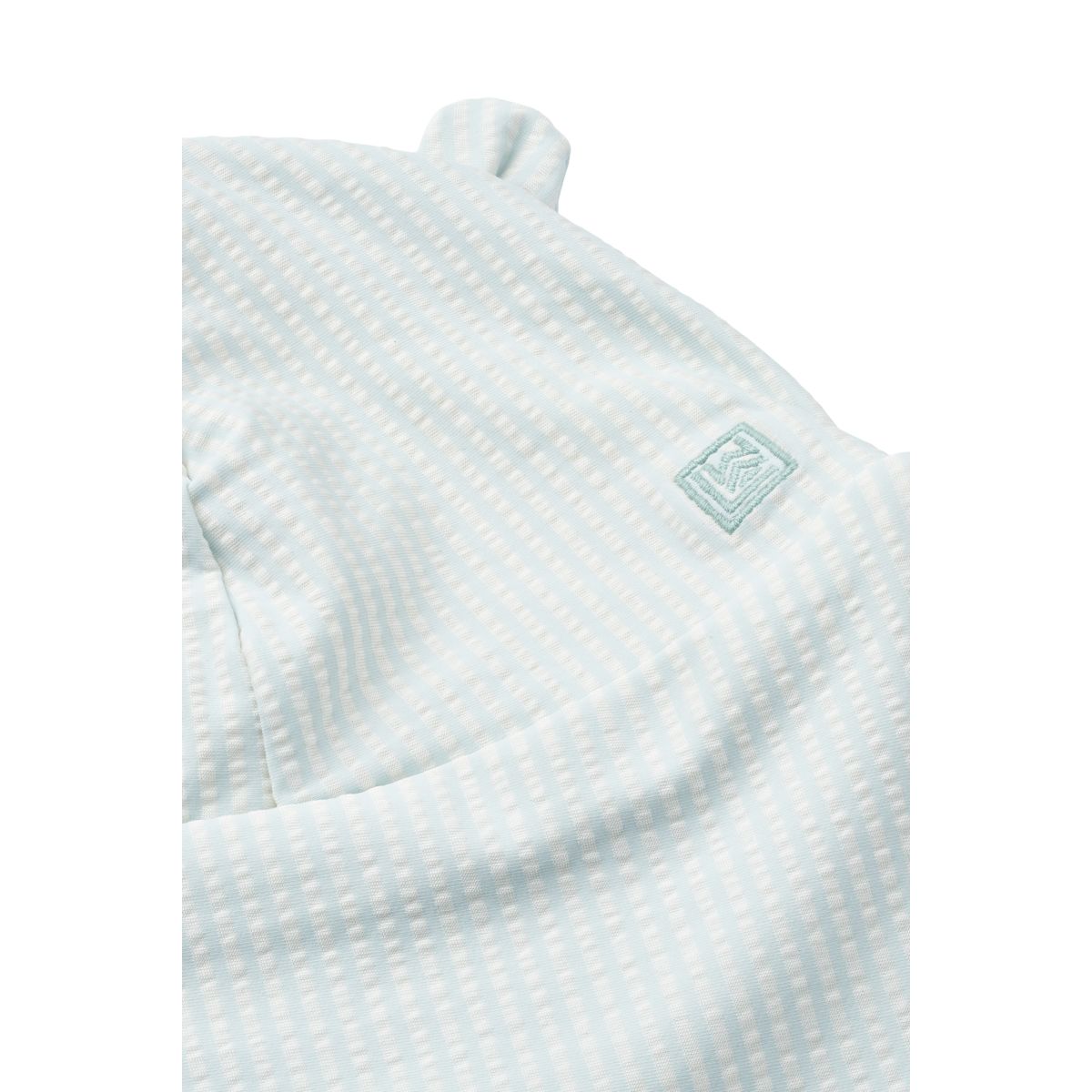 Liewood Senia Sonnenhut Seersucker - Y/D stripe Pure sky / Creme de la creme - SCHWIMMHUT