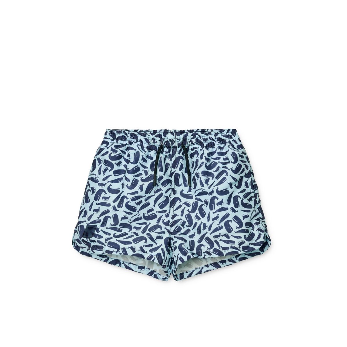 Liewood Aiden Bedruckte Boardshorts - Ocean / Pure sky - Badeshorts