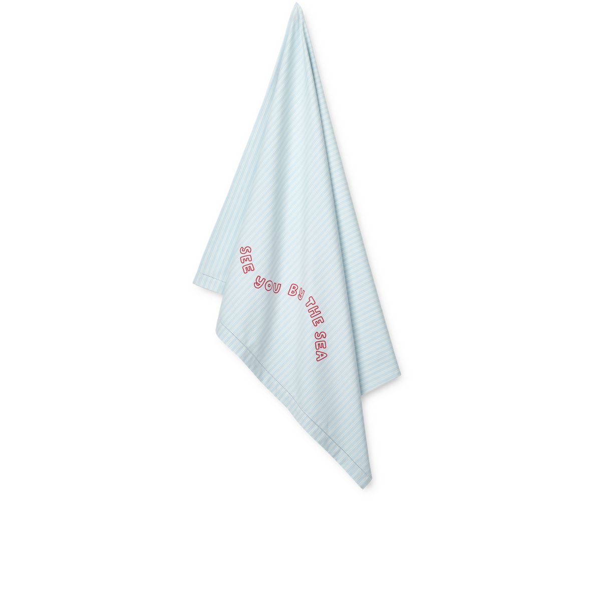 Liewood PAIGE Strandhandtuch - Y/D stripe Pure sky / Creme de la creme - Häntucher / Waschlasppen