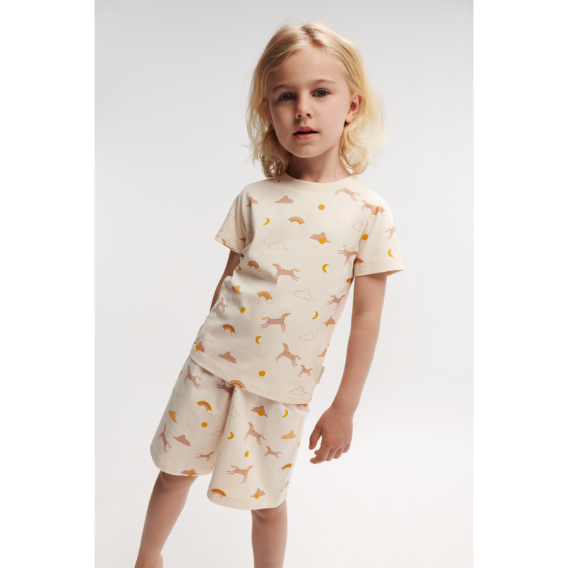 Liewood ILFORD Bedrucktes Pyjama-Set - Dream / Ecru - T-shirt