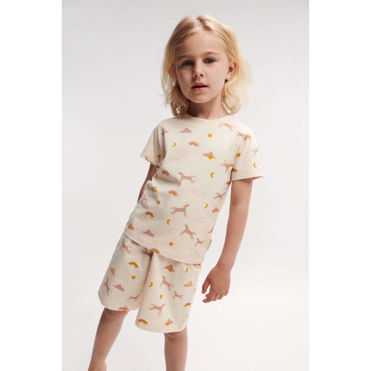 Liewood ILFORD Bedrucktes Pyjama-Set - Dream / Ecru - T-shirt