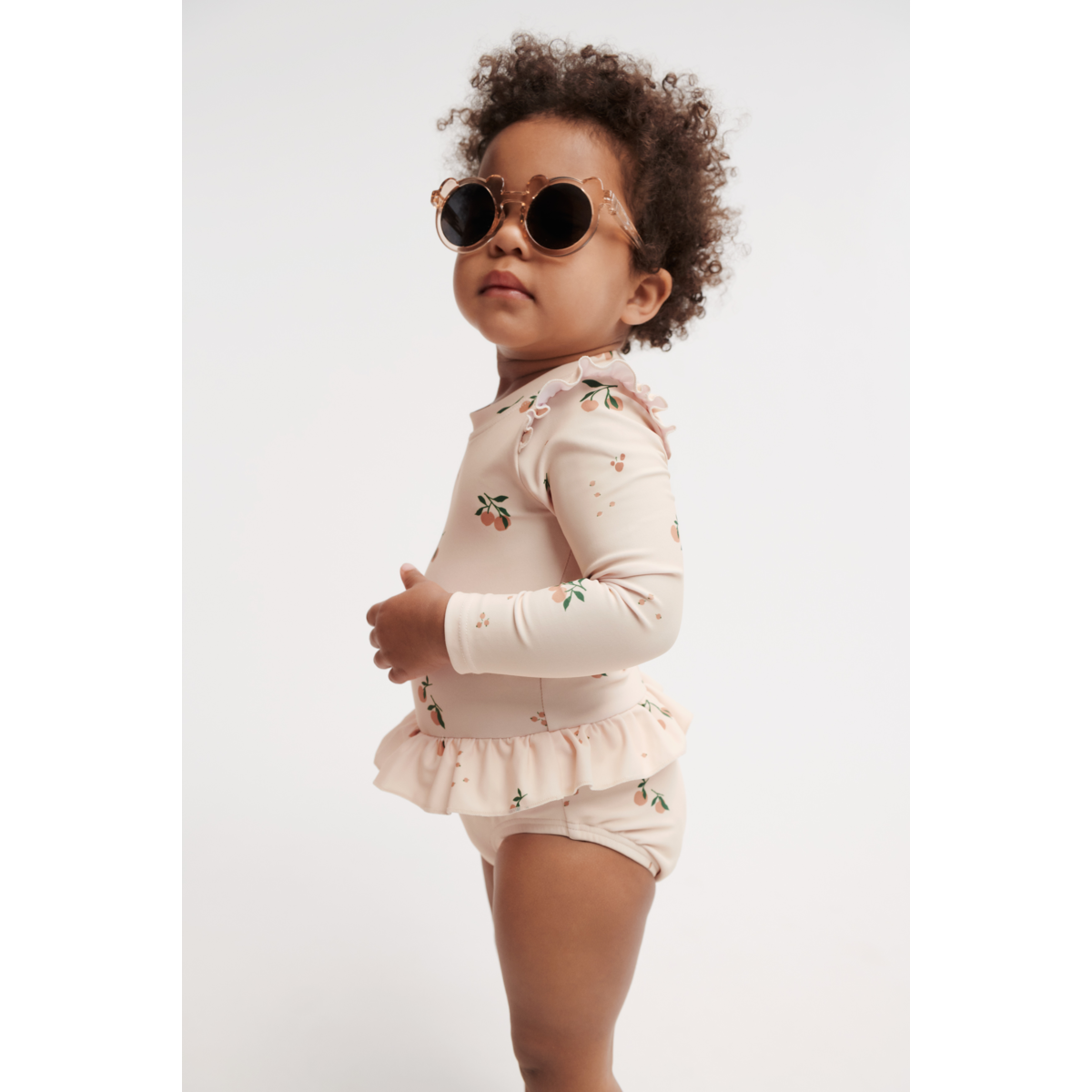 Liewood DARLA Mr. Bär Sonnenbrille für Kleinkinder 1–3 J - Rose transparent - Sonnenbrillen