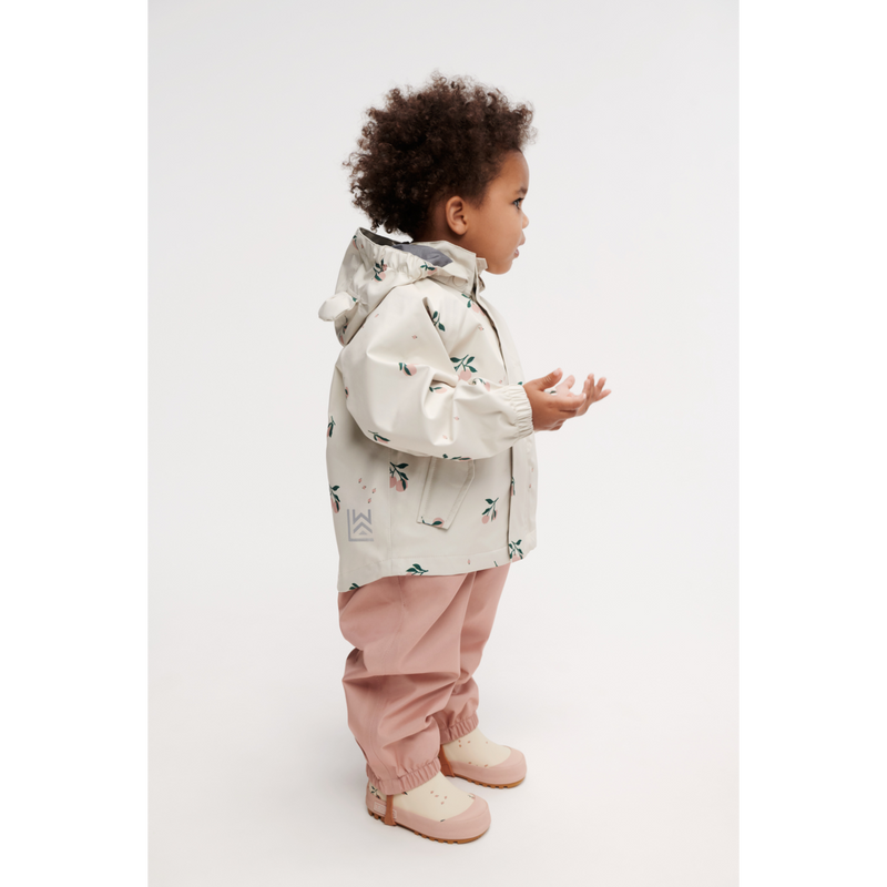 Liewood Tekla Kurzer Regenstiefel mit Print - Peach / Sea shell - Regenstiefel