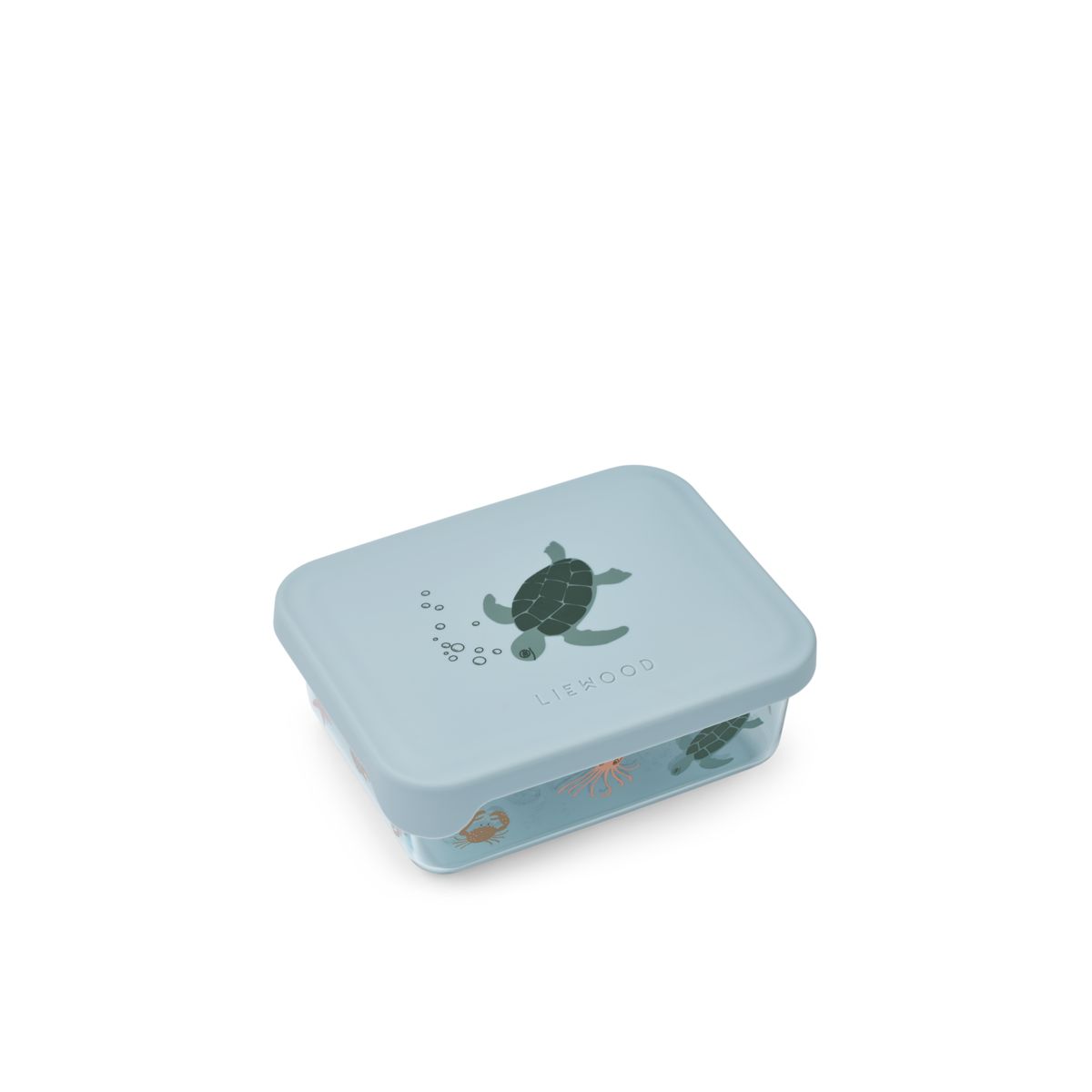 Liewood AKO Tritan-Snack-Box - Sea creature / Sandy - Snackbox
