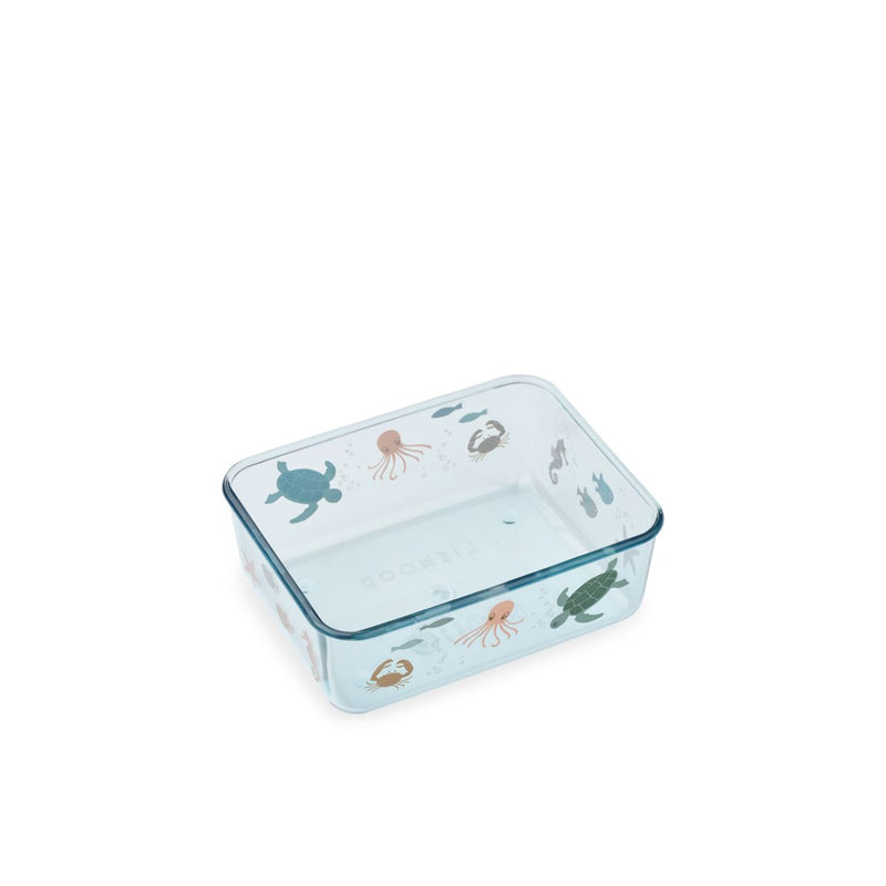 Liewood Ako Tritan Snack-Box - Sea creature / Sandy - Snackbox
