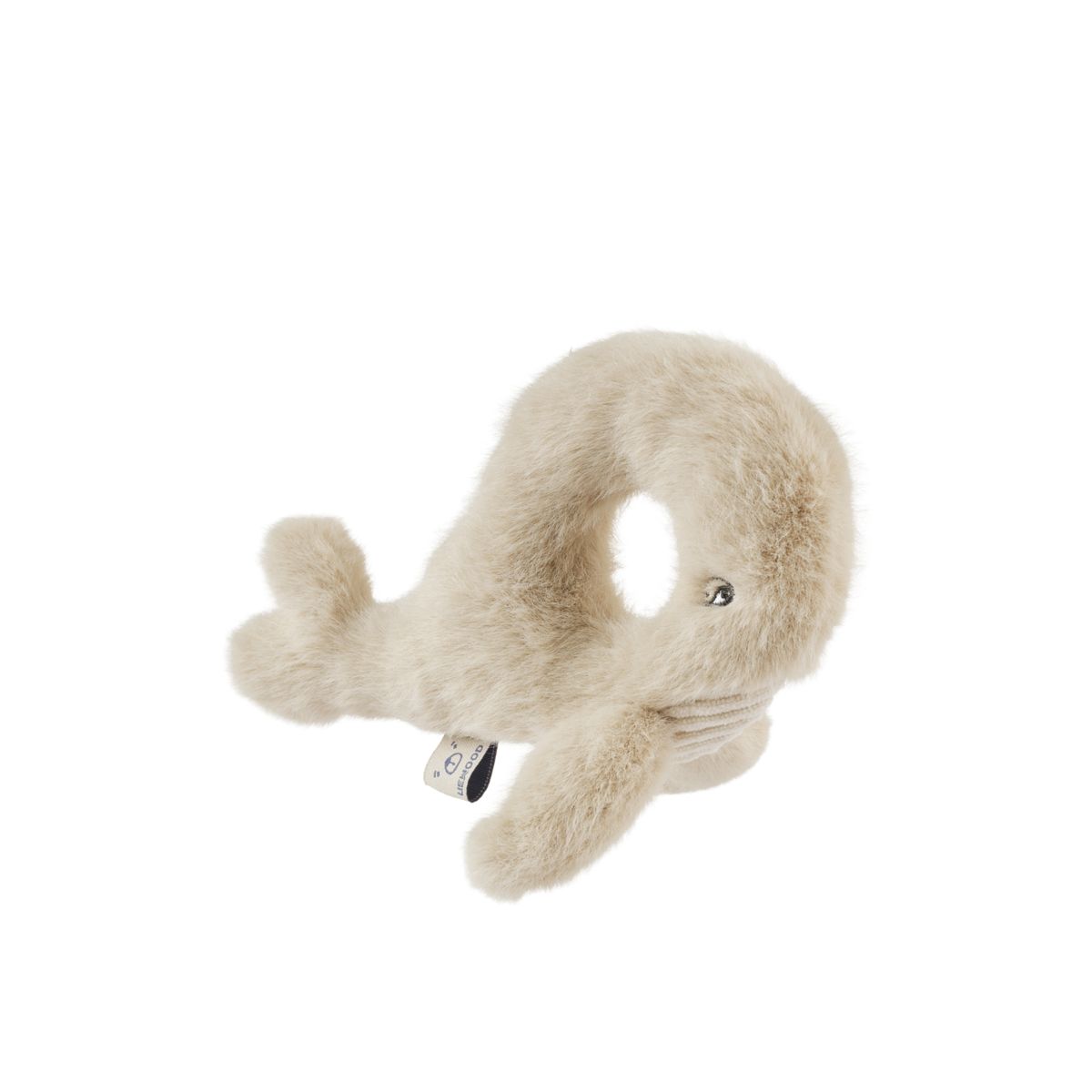 Liewood Romain Whale Rattle - Mist - RATTLE