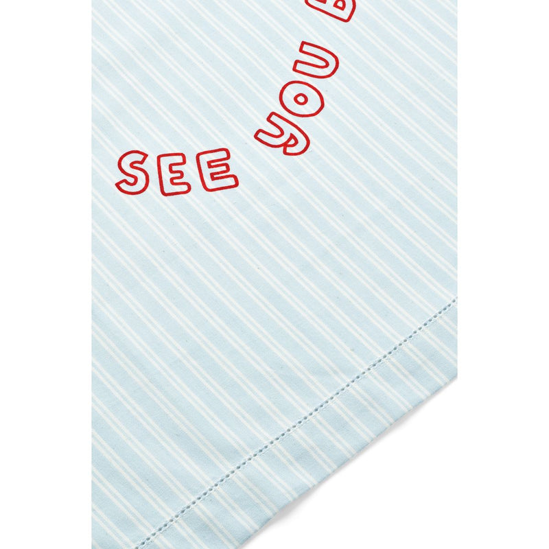 Liewood PAIGE Strandhandtuch - Y/D stripe Pure sky / Creme de la creme - Häntucher / Waschlasppen
