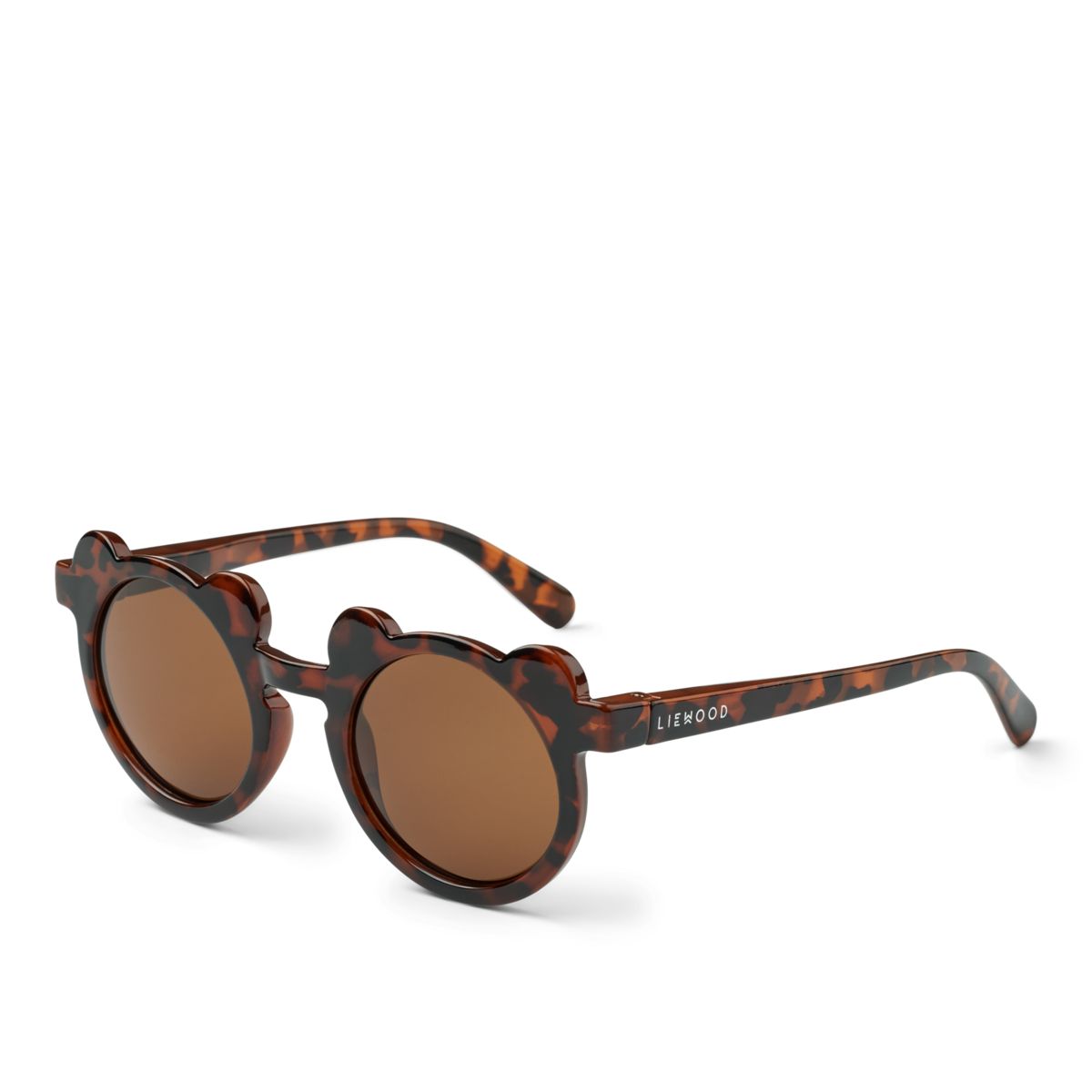 Liewood DARLA Mr. Bär Junior Sonnenbrille 4–10 J - Dark Tortoise / Shiny - Sonnenbrillen