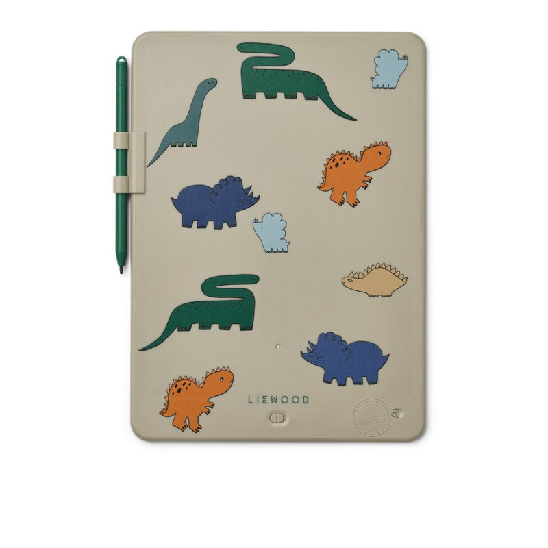 Liewood Zora Lcd-Zeichentafel - Dinosaurs / Mist - Kreatives Spielzeug